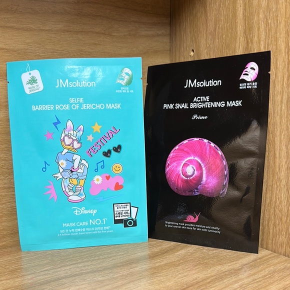 JMsolution Other - Disney Barrier Rose & Pink Snail Brightening Mask Set